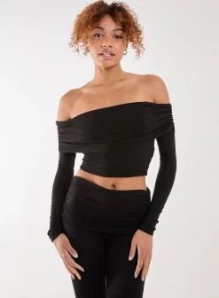 Off the Shoulder Lounge Top