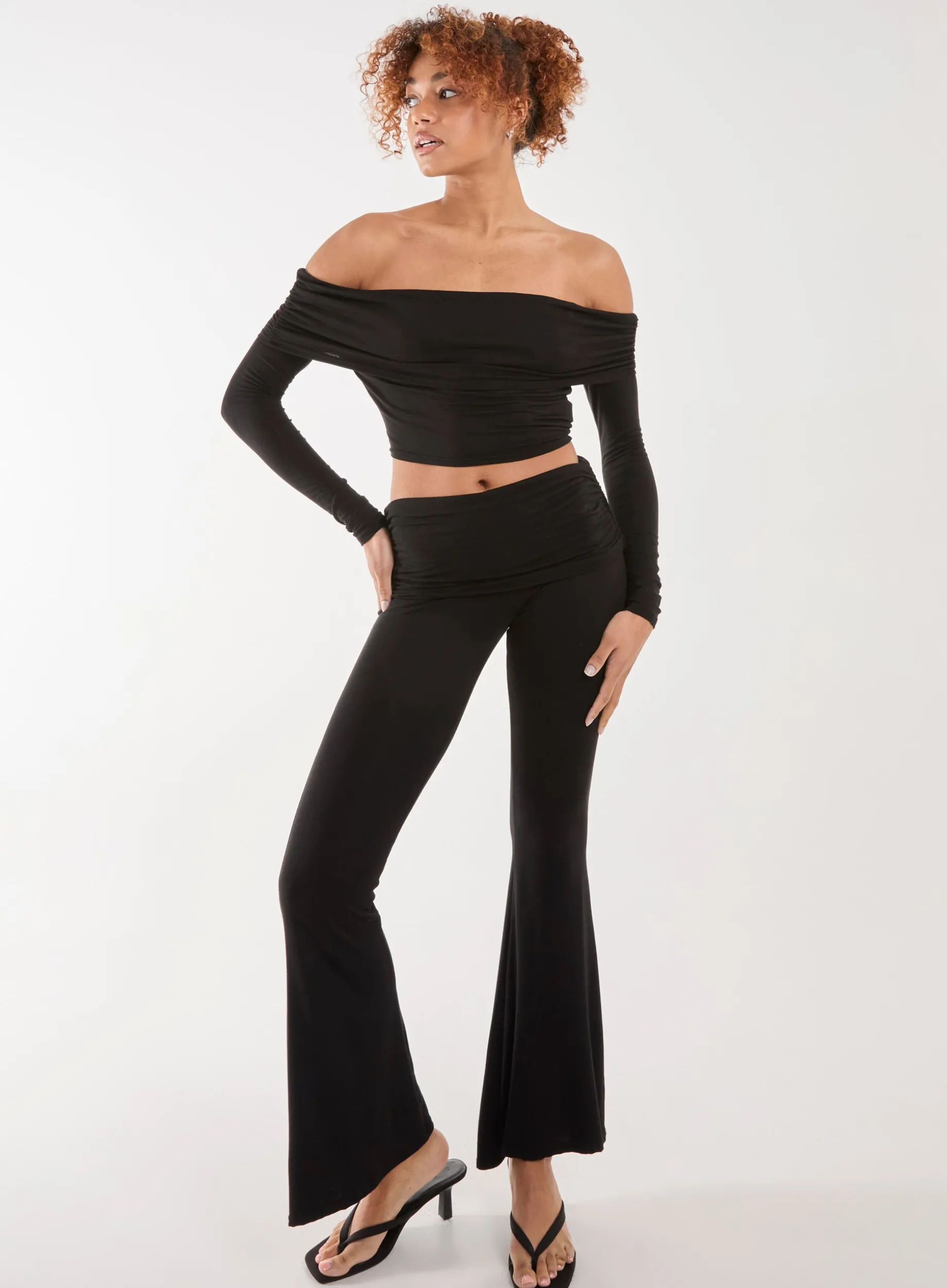 Off the Shoulder Lounge Top