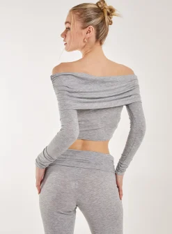 Off the Shoulder Lounge Top
