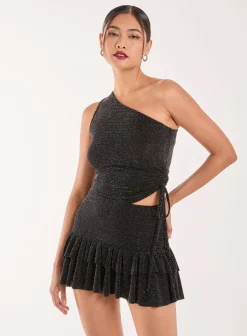 One Shoulder Ruched Top