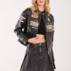 Patch Mix Motocross Biker Jacket