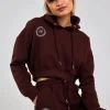 Pink Vanilla Cropped Hoodie