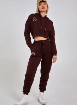 Pink Vanilla Cropped Hoodie