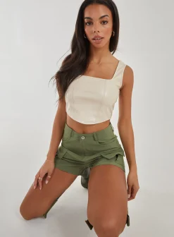 Pocket Front Cargo Shorts