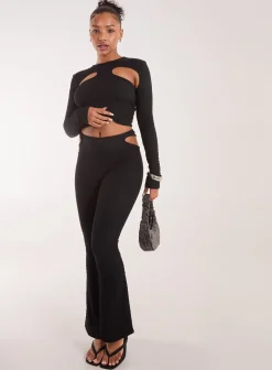Popcorn Cut Out Flares