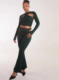 Popcorn Cut Out Flares