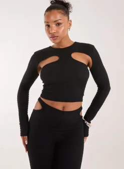 Popcorn Scoop Racer Long Sleeve Top