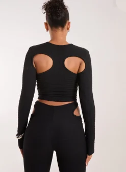 Popcorn Scoop Racer Long Sleeve Top