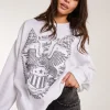 Printed American Sweatshirt