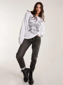 Printed American Sweatshirt