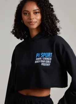 PV Sport Cropped Hoodie