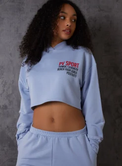 PV Sport Cropped Hoodie