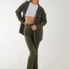 Ribbed Flare Leggings