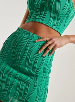 Ripple Mini Skirt