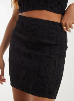 Ripple Mini Skirt