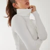 Roll Neck Knit Top