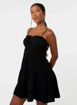 Ruched Cami Mini Dress