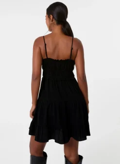 Ruched Cami Mini Dress