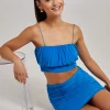 Ruched Slinky Cami Top