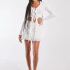 Ruffle Slinky Mini Skirt