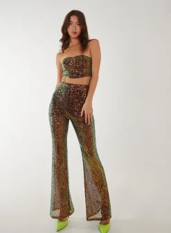 Sequin Corset Top