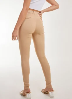 Slim Fit Seam Detail Trousers
