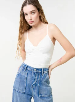 Slinky Twist Front Bodysuit
