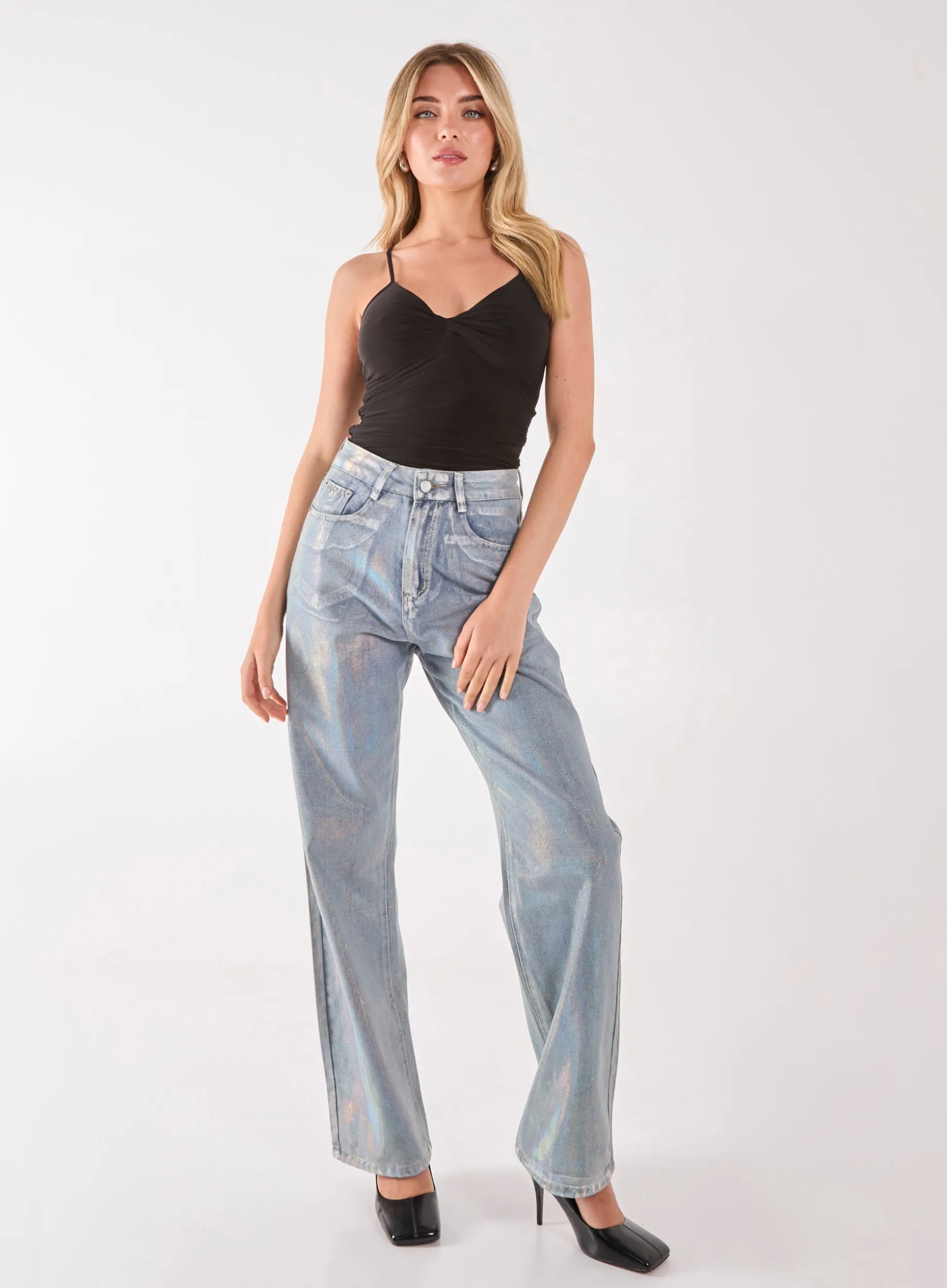 Slinky Twist Front Bodysuit