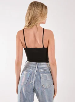 Slinky Twist Front Bodysuit