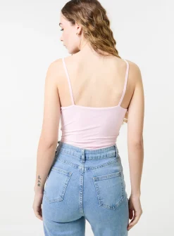 Slinky Twist Front Bodysuit