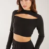 Soft Brushed Letterbox Long Sleeve Top