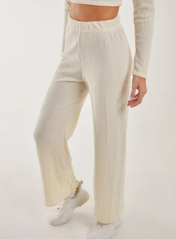 Soft Brushed Rib Flares