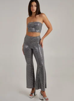 Sparkle Flared Trousers