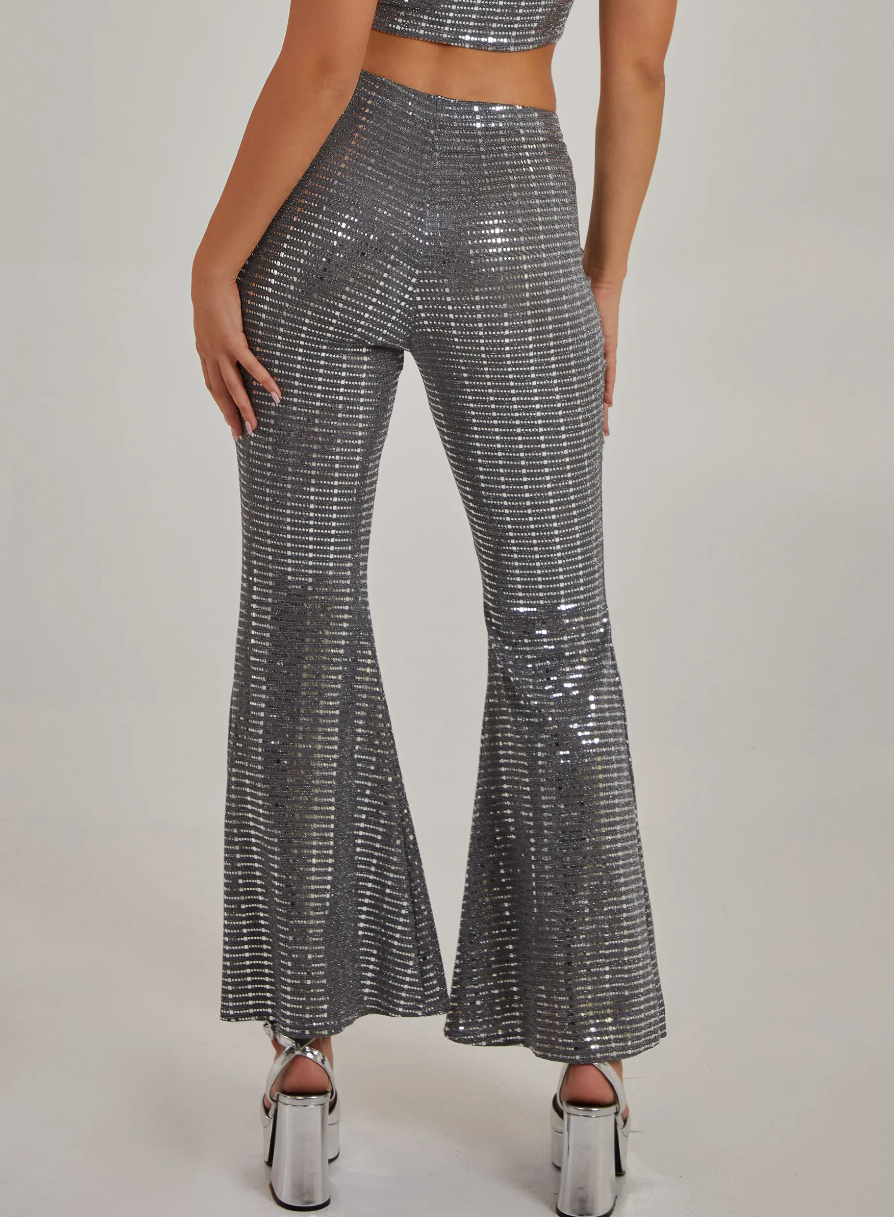 Sparkle Flared Trousers
