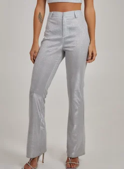 Sparkle Wide Leg Formal Trousers