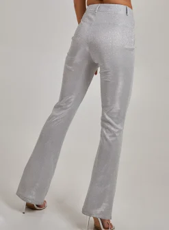 Sparkle Wide Leg Formal Trousers