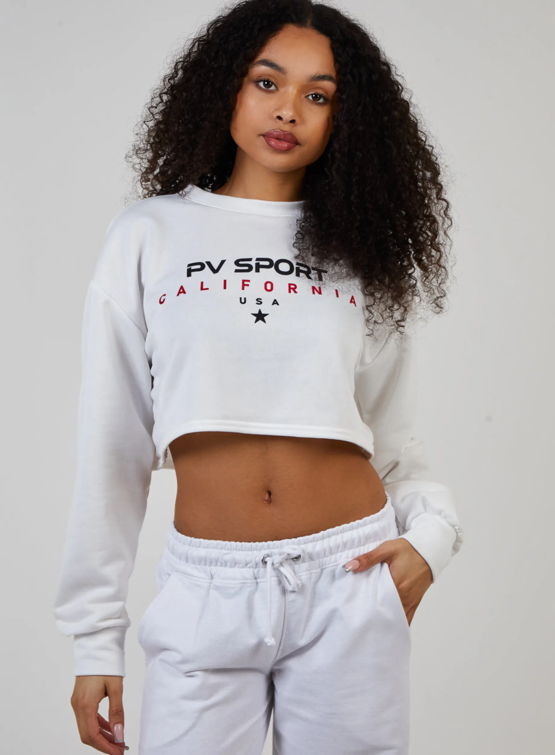 Sport Cropped Sweatshirt