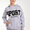 Sport Studio Textured Hoodie