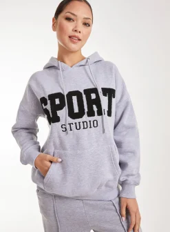 Sport Studio Textured Hoodie