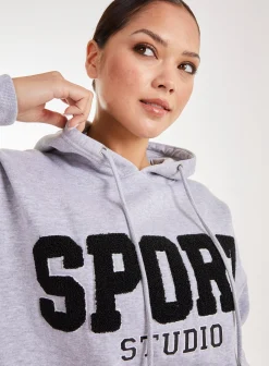Sport Studio Textured Hoodie