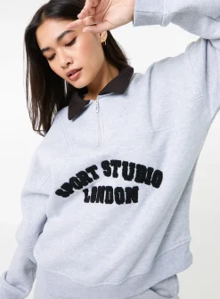 Sports Studio Half Zip Sweat