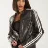 Stone Wash Motor Jacket