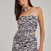 Swirl Printed Corset Top