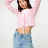 Tie Front Cardigan