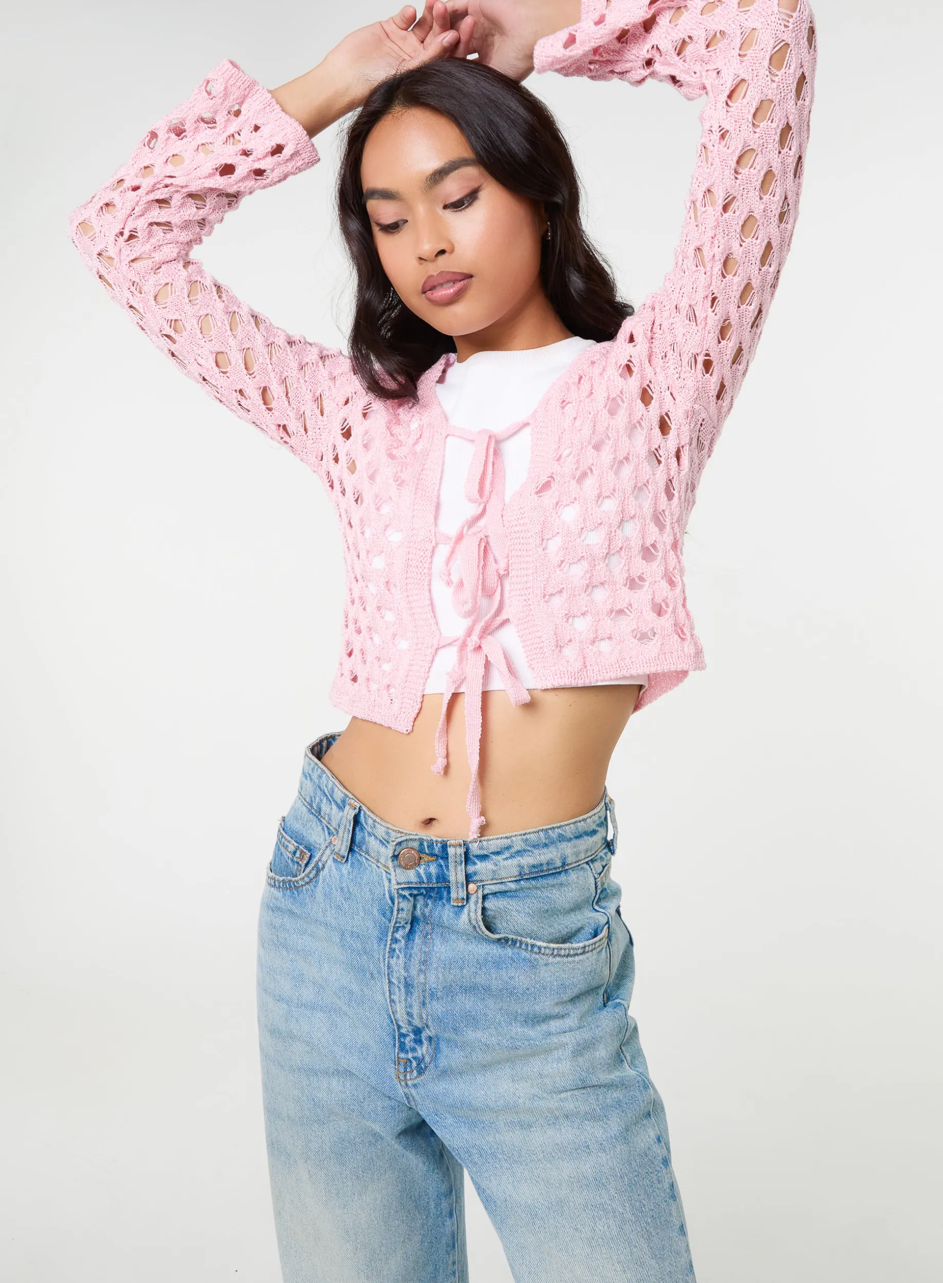 Tie Front Cardigan