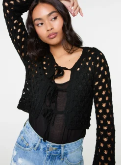 Tie Front Cardigan