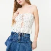 Tie Front Ditsy Cami Top