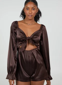 Tie Front Playsuit