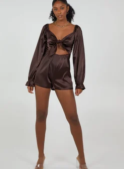 Tie Front Playsuit
