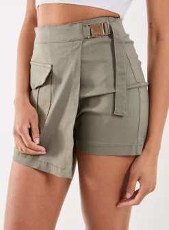 Utility Belt Detail Wrap Skort